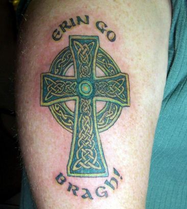 Celtic Cross Tattoos On Arm